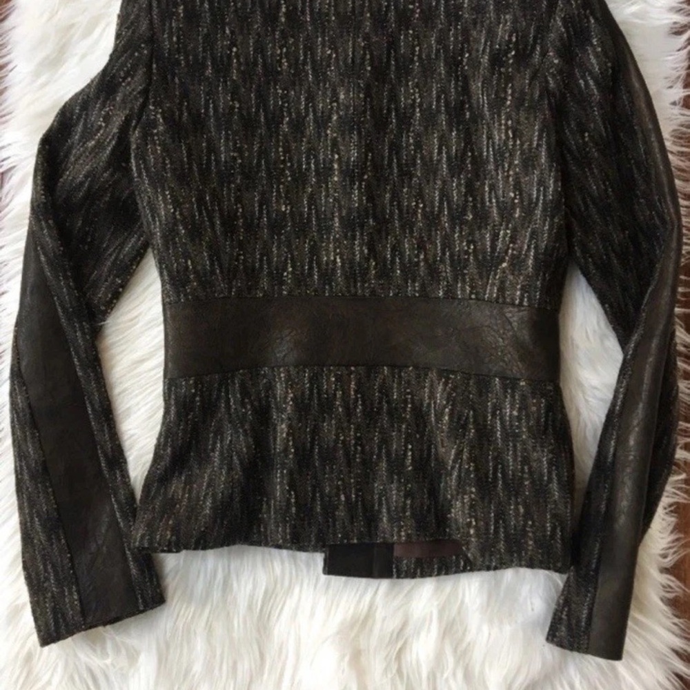Bill Blass Charcoal and Black Women's Blazer - Picture 5 of 10